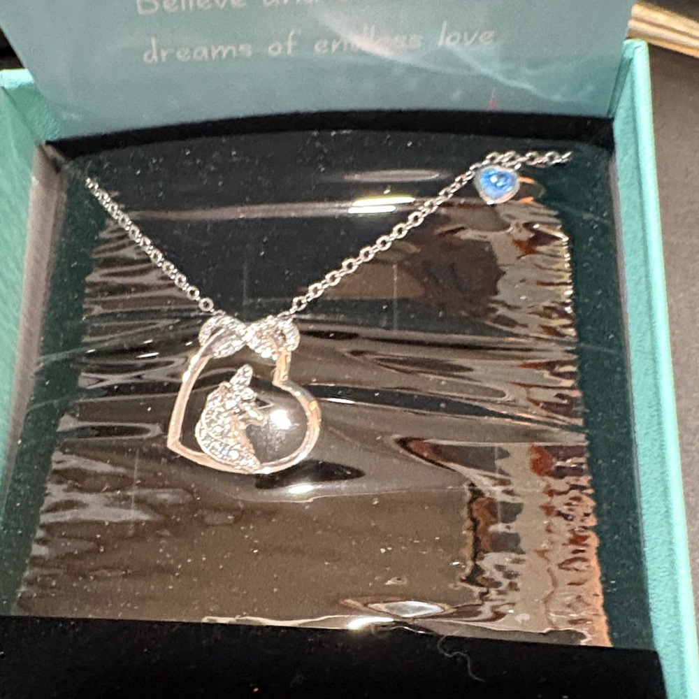 Elegant Silver Unicorn Pendant Necklace